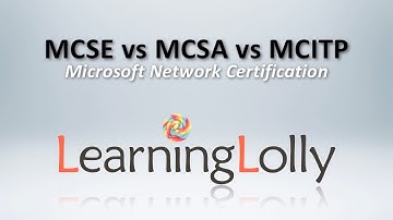 MCSA vs MCSE vs MCITP