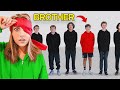 Sister Tries to Find Her Brother Blindfolded! *emotional*