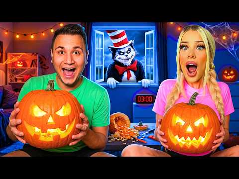 WHO MAKES the BETTER HALLOWEEN PUMPKIN? 😱🎃
