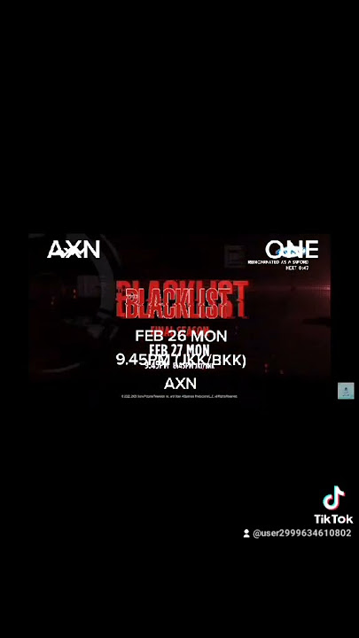 KC Promo | The Blacklist S11| AXN Asia | - Trailer