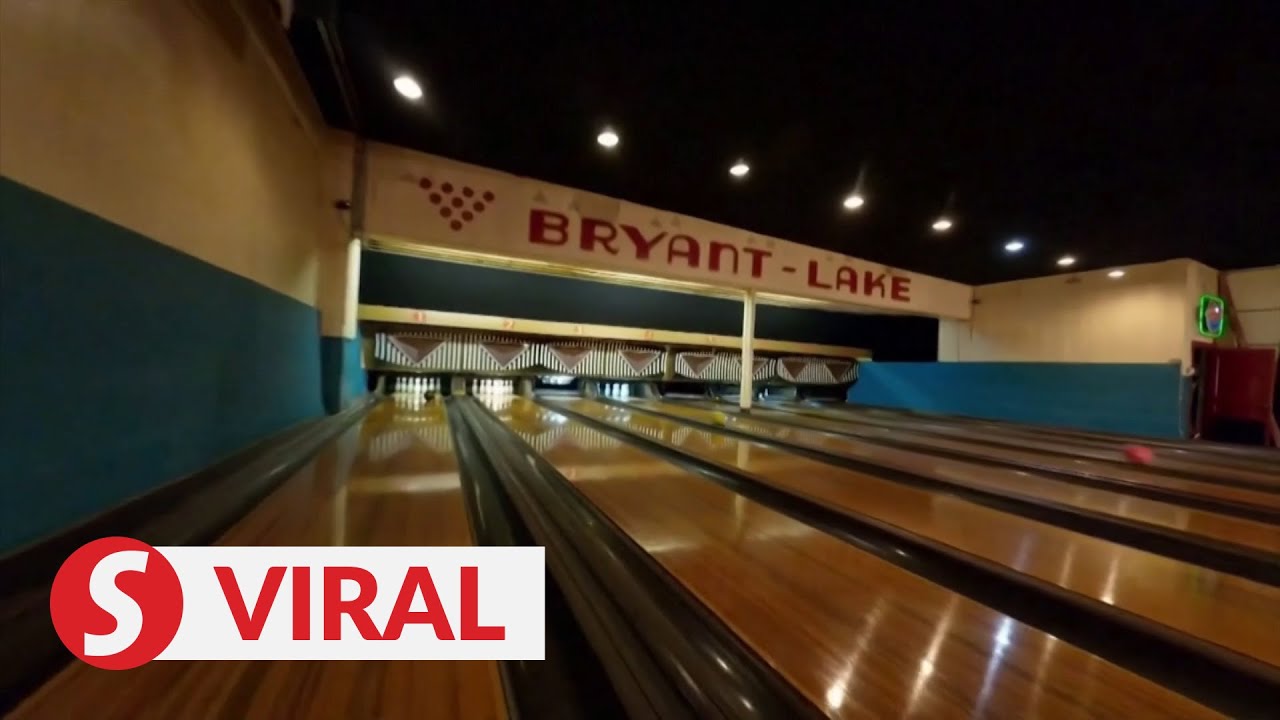 Bowling alley drone video goes viral YouTube