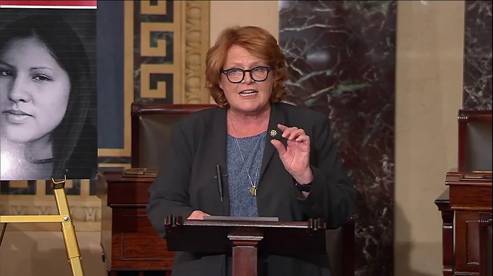 On Senate Floor, Heitkamp Shares Stories of Missin...