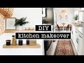 DIY KITCHEN MAKEOVER & ORGANIZATION (Before + After Transformation) | XO, MaCenna