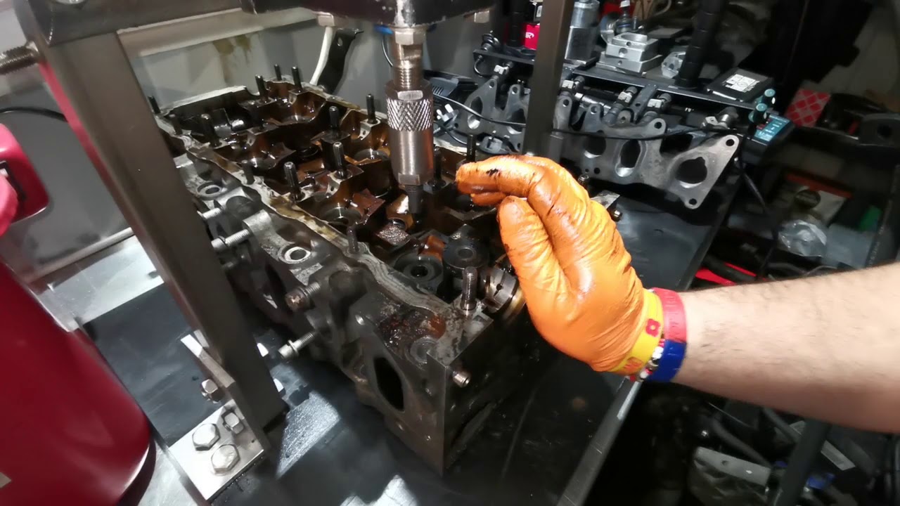 MKS Performance pneumatic valve spring compressor YouTube