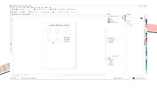 Modul, Corel Draw Membuat Objek Dasar