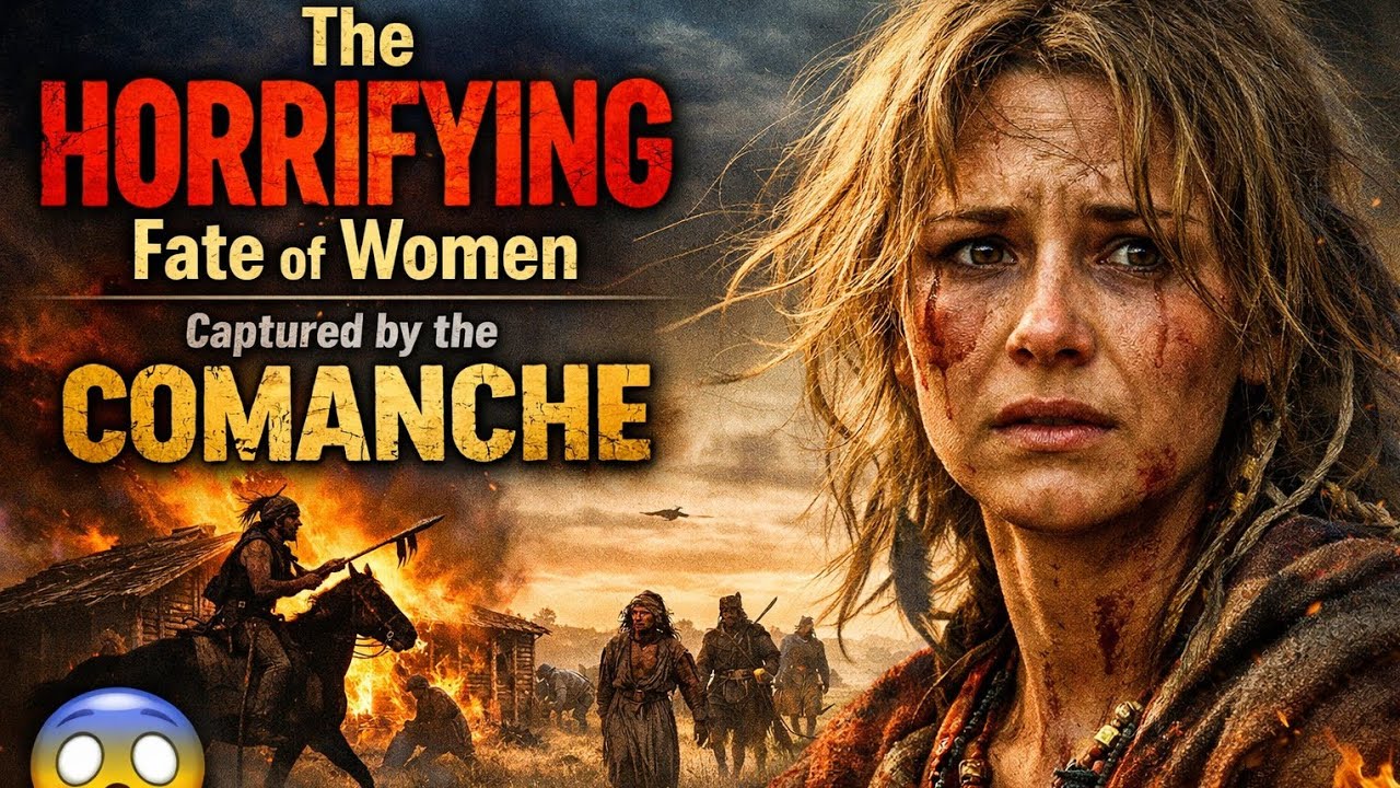 The HORRIFYING Fate of Women Captured by the Comanche 😱 | America’s Darkest Frontier Truth 