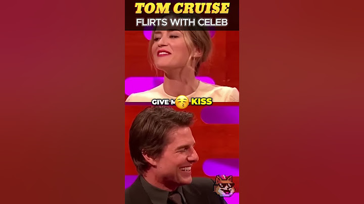 Tom Cruise Gets Playful on The Graham Norton Show – Hilarious Viral Moment!