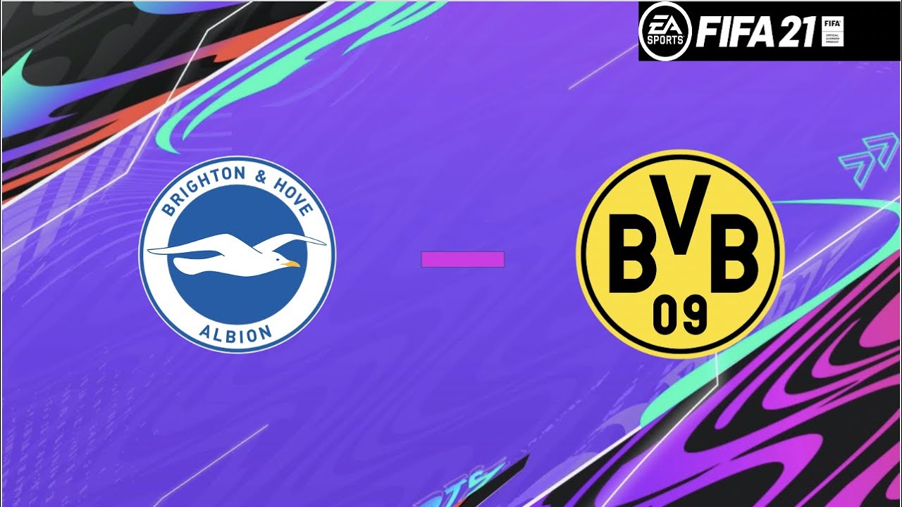 Gameplay Fifa 21 - Brighton - Dortmund - Stadium Cup (Round 2)