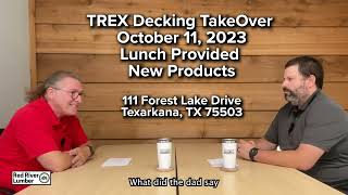 Trex TakeOver on October 11 by Red River Lumber 14 views 6 months ago 56 seconds