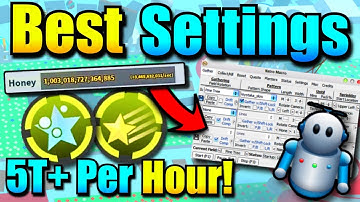 How to Macro 100T a Day + HONEYDAY Settings 2025 (Bee Swarm Simulator)