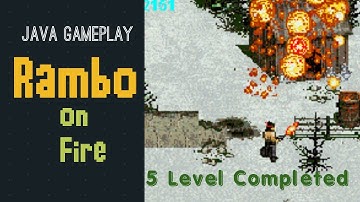 Rambo on Fire Java Games KS Krish