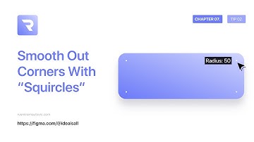 CHAPTER 07.⁣⁣⁣⁣ - TIP 02.⁣⁣⁣⁣⁣⁣⁣⁣⁣⁣⁣⁣⁣⁣⁣⁣⁣⁣ - Smooth Out Corners With Squircles