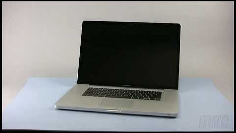 17-inch MacBook Pro Early 2009 Memory Installation Video