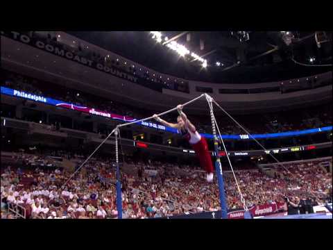 Morgan Hamm - High Bar - 2008 Olympic Trials - Day...