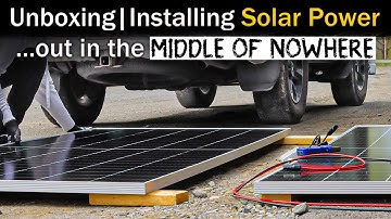 Simple DIY Solar Power Set Up Unboxing and Installation Made Easy for Beginners
