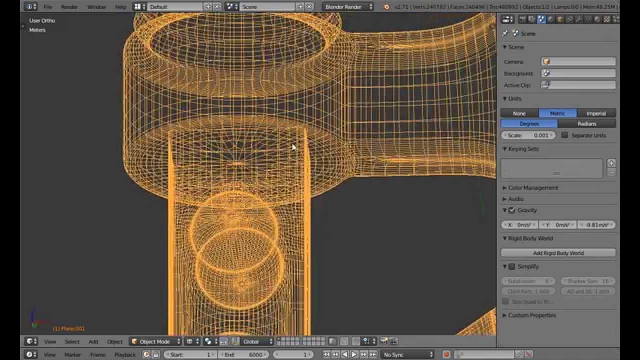 som resultat Et hundrede år Videnskab Tutorial: How to Prepare Blender Files for 3D Printing - YouTube