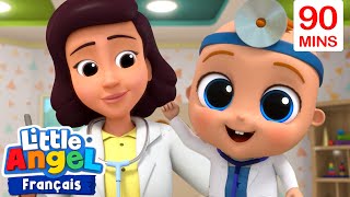 Le docteur veut nous aider | Comptines avec Bébé Louis | Little Angel Français