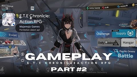 Gameplay E.T.E Chronicle Action RPG | Indonesia | Part 2