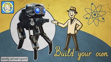 Fallout 4: Build your own Static Settlement Defence Bot! - The Sentinel! [ Modded Tutorial ]