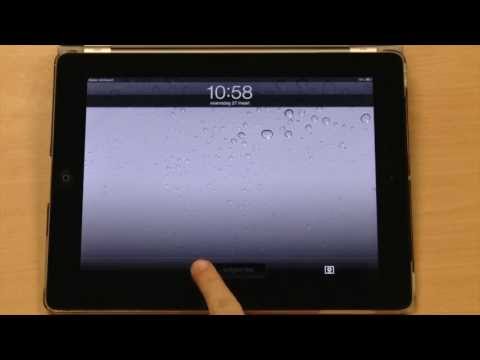 0.4 de iPad ontgrendelen