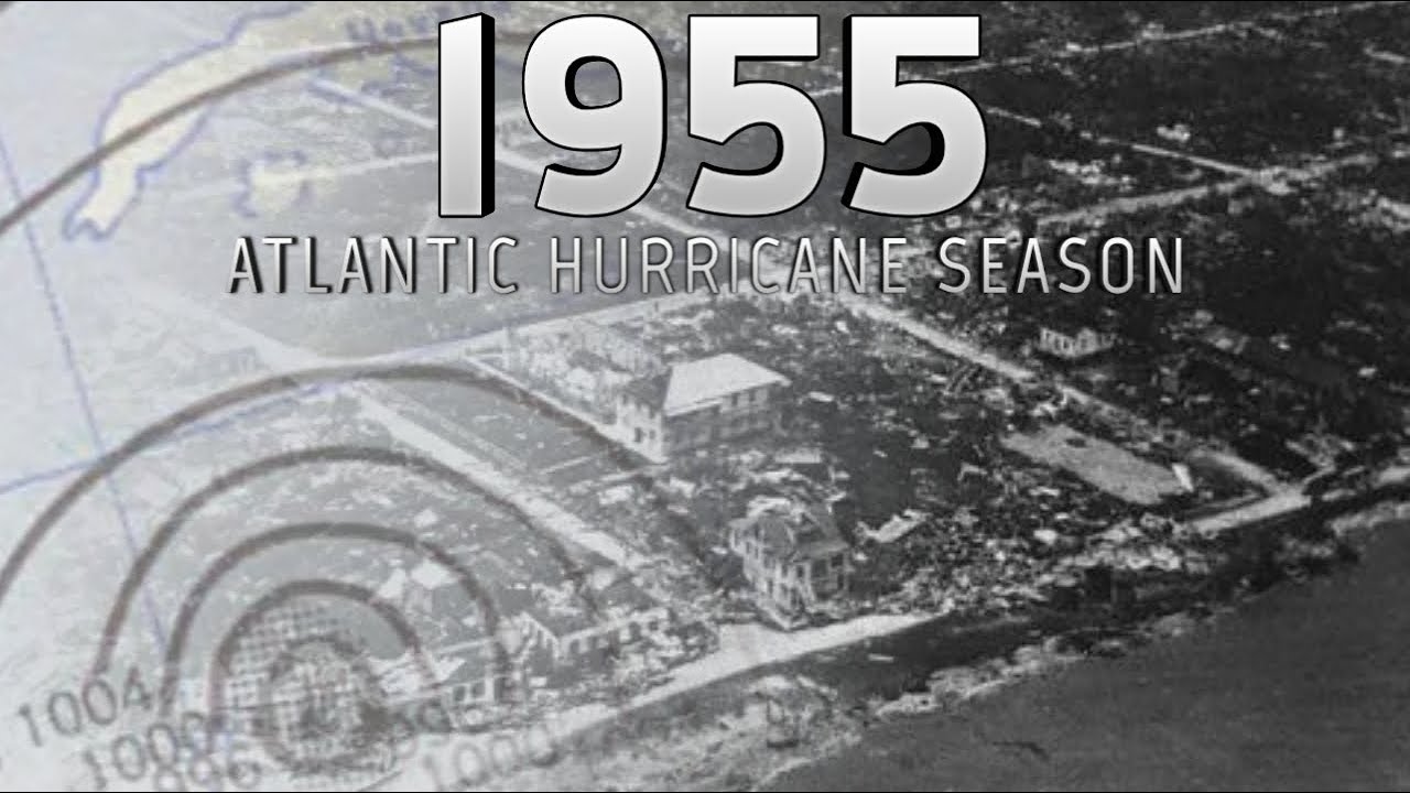 1955 Atlantic Hurricane Season Animation