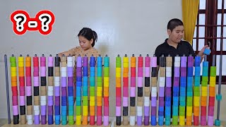 ⚒️🔥🌈 High-speed race color sorting puzzle challenge ♥️ level 13
