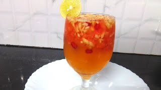 Fruit Sarbath/Refreshing Drink Recipe/Variety Drink Recipe|| How To Make Sarbath || Dhiya's Kitchen screenshot 2