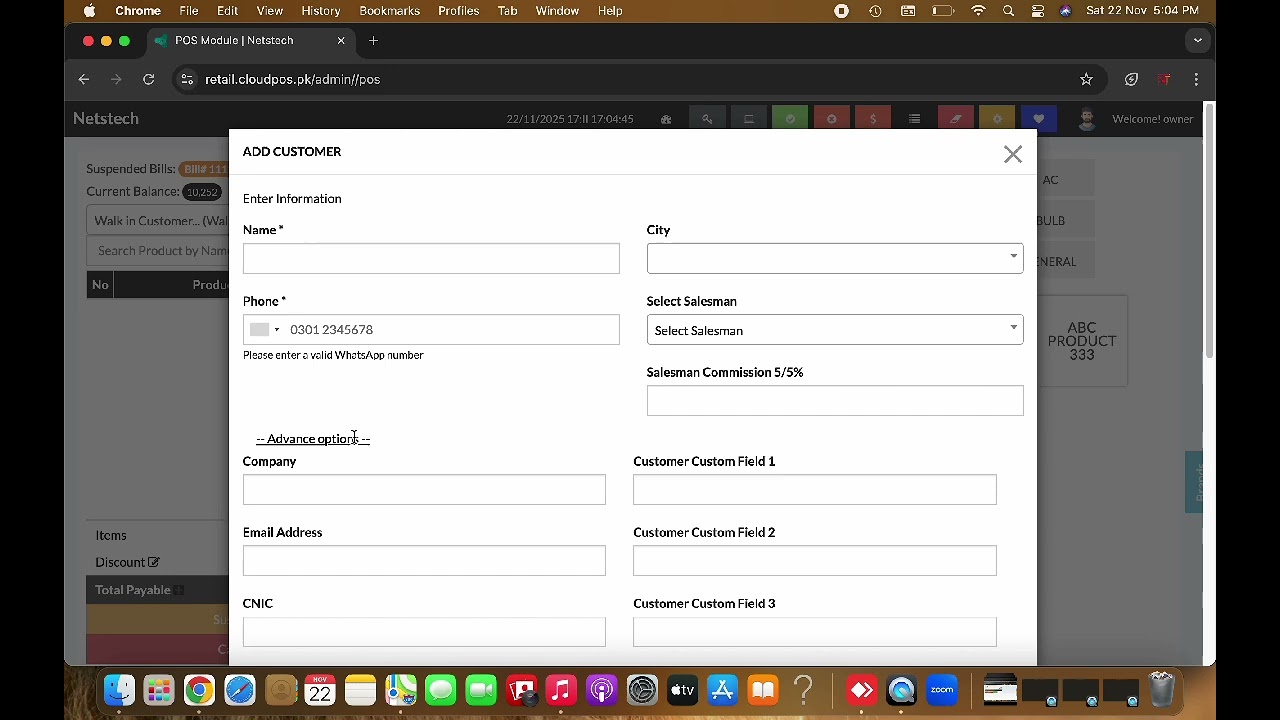 How to Add a Customer in Cloud POS | Step-by-Step Guide