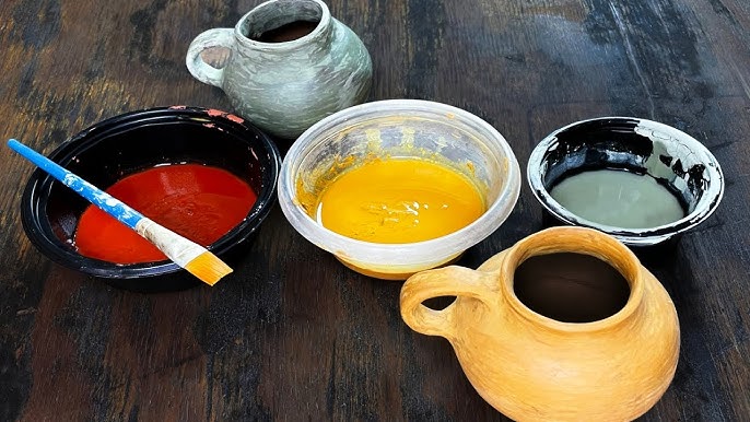 Making Organic Pottery Paint From Mesquite Beans 