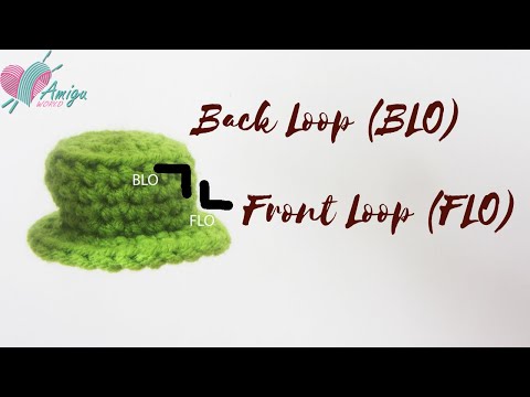 #085 | How to BLO and FLO | Tips for beginners | Stitch Guide | Free Pattern | AmiguWorld