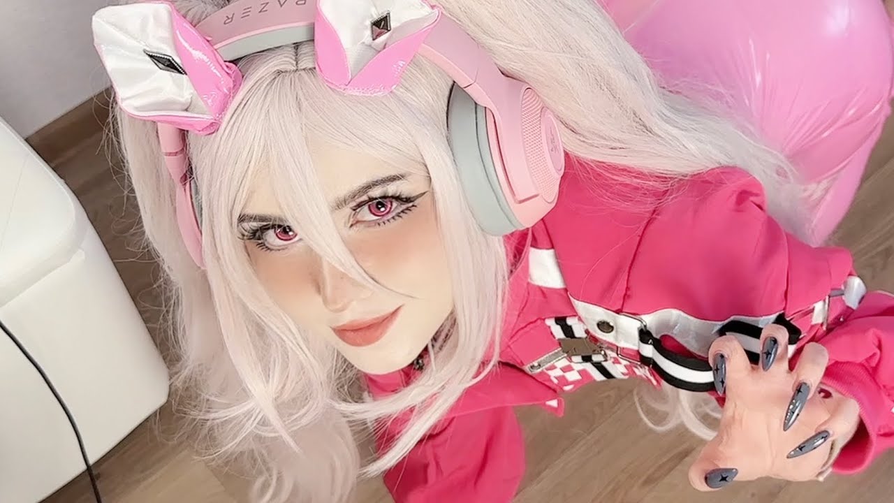 ASMR | Fast Pink Triggers 💗 Cosplay Role Play Alice Nikke