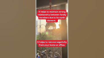 Do you know the benefits of hanging a crystal Ball? #financialsuccess #crystal  #vastu #crystals