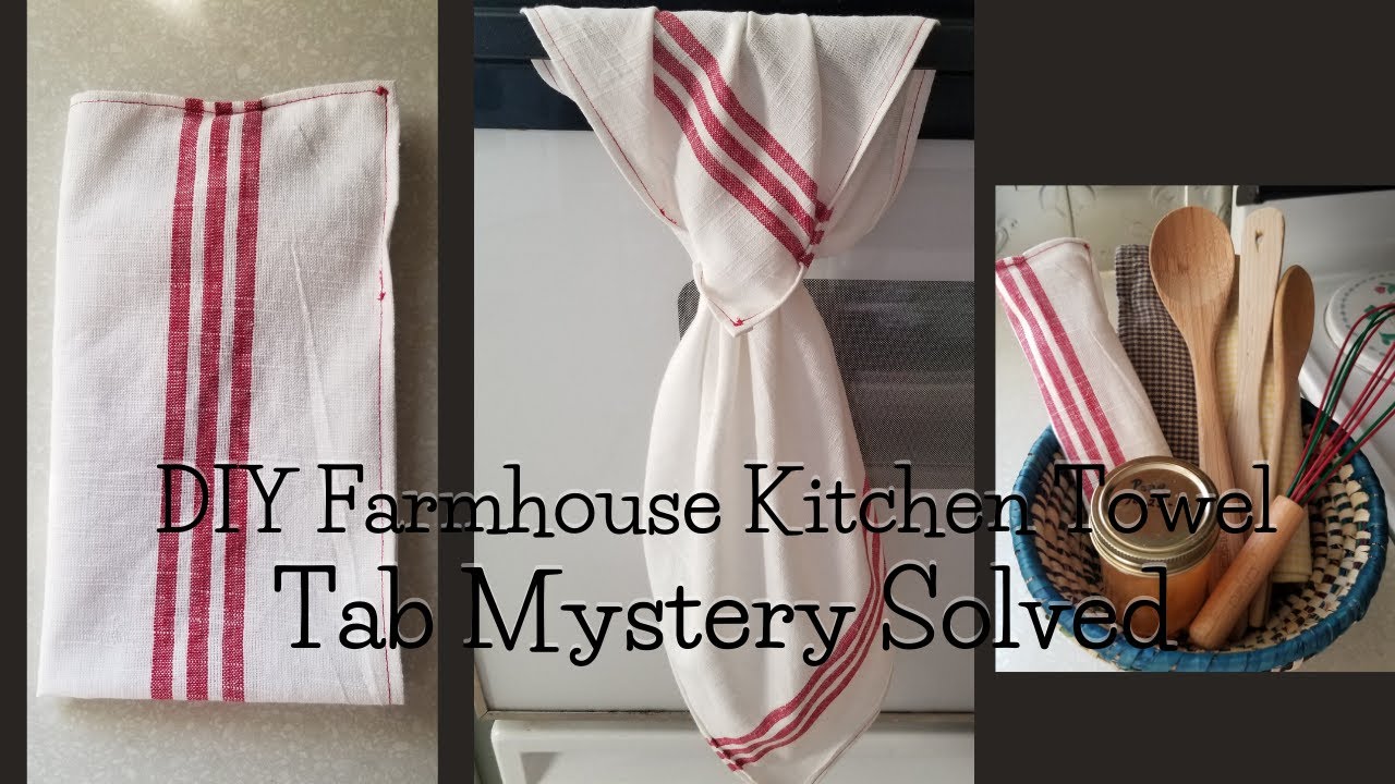 Farmhouse Kitchen Towels Grain Stripe Towel Set of 3