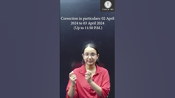 CUET UG 2024 Correction Window | CUET Important Update | Important Guidelines #cuet2024