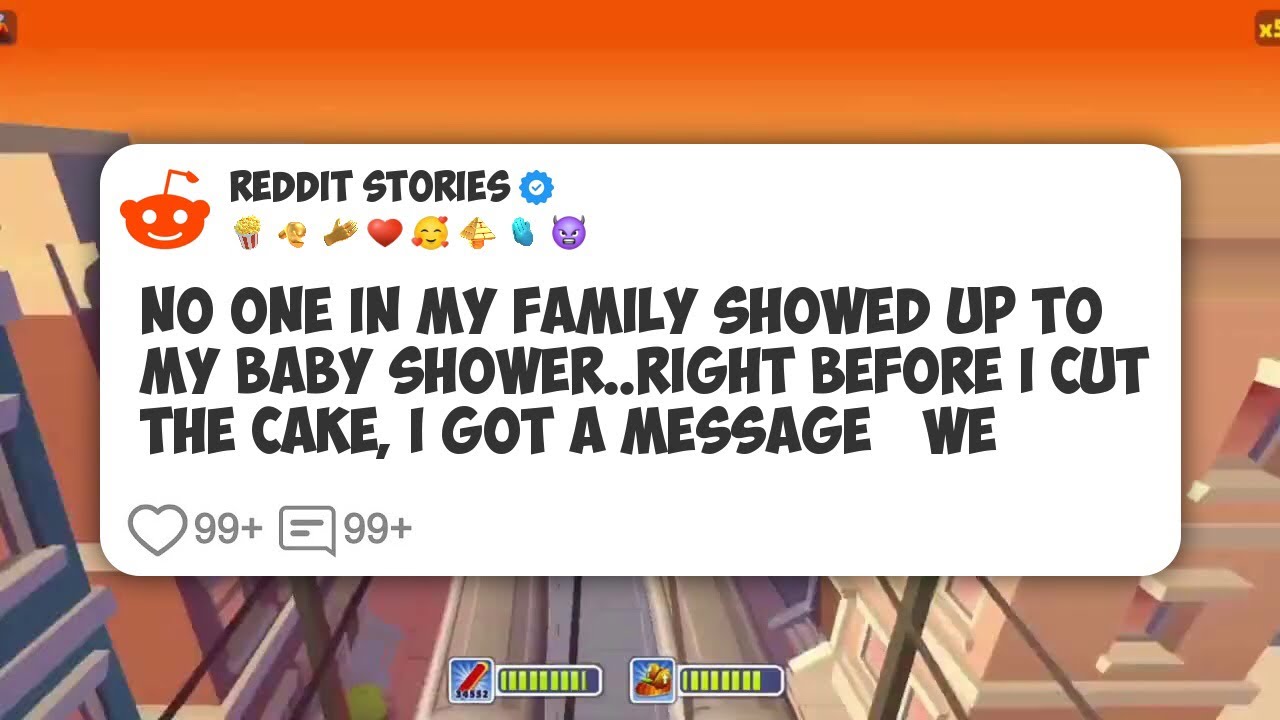 No One In My Family Showed Up To My Baby Shower. Right Before I Cut The Cake, I Got A #reddit 