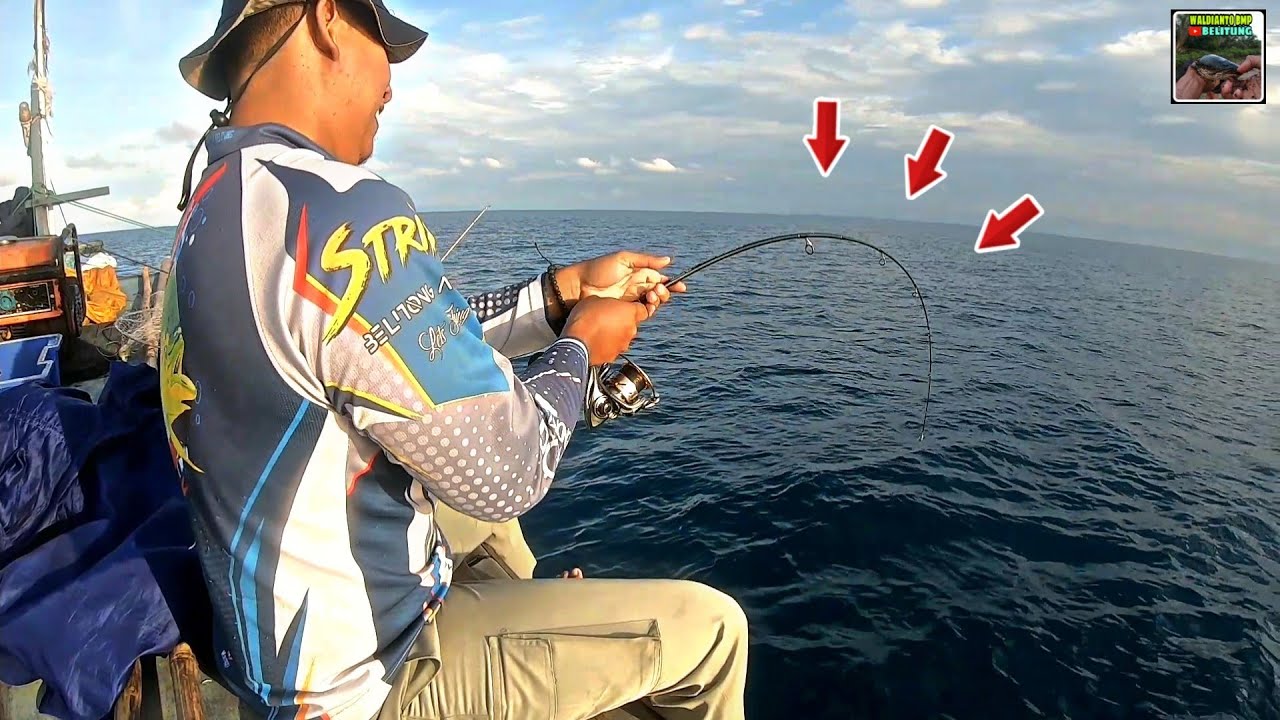 Trip Jigging Singkat Sore Hari, Ikannya Sak Bantal Semua Boss,,, Asli Bikin Capek Nariknya !!!