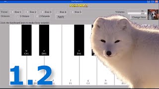 Fox Piano 1.2 - Skin Changer, bug fixes! screenshot 4