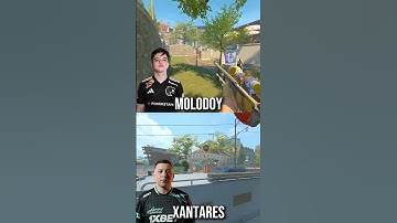 No XANTARES peek can save you from Molodoy 😤🎯#cs2 #csgo #cs2clips #donk #faceit #molodoy