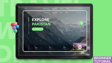 Travel Web Design in Figma | Beginners Tutorial