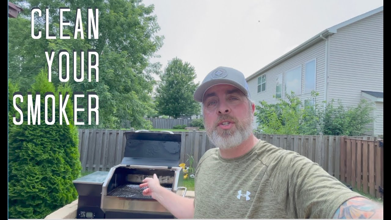 Cleaning A Pellet Smoker Recteq 590 YouTube