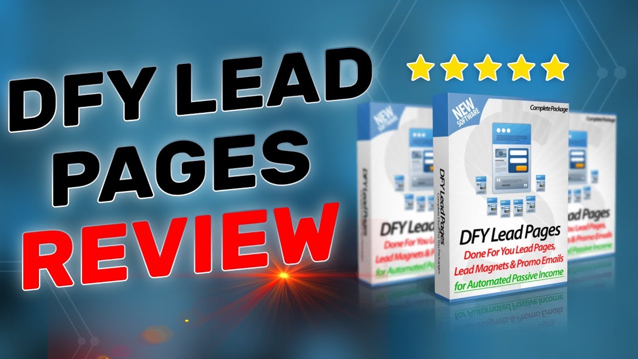 ???? DFY Lead Pages Review ???? | С демо и бонусами
