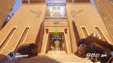 Doomfist Punch Wallslide - Temple of Anubis (Point B)