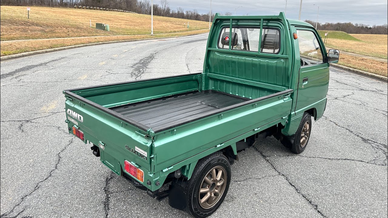 1989 SUZUKI CARRY DB71T - 17,379 Miles - KEI TRUCK - JDM - ENGINE