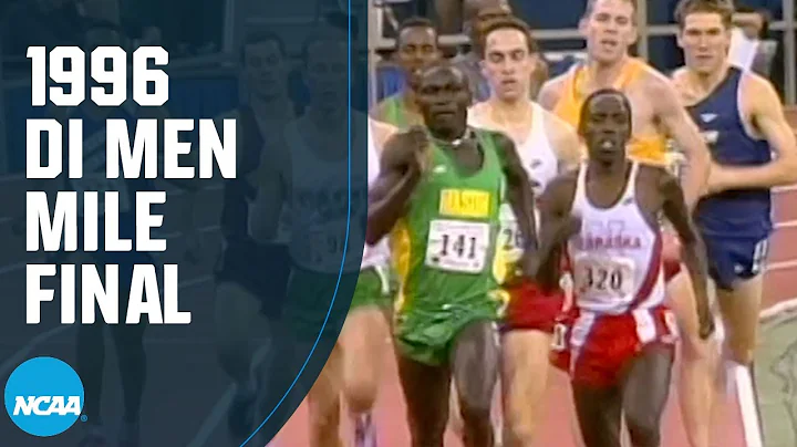 Men's mile - 1996 NCAA indoor track and field cham...