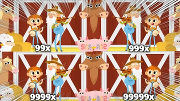 Super Simple Songs Old MacDonald Had A Farm Reverse Intro at 999999x Speed