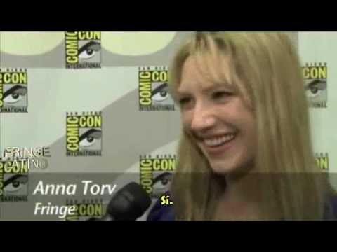 Josh Jackson, Anna Torv about Peter & Olivia (Frin...