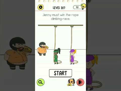 Brain Test 4 Tricky Friends Level 207 #androidgames #braintest #answer