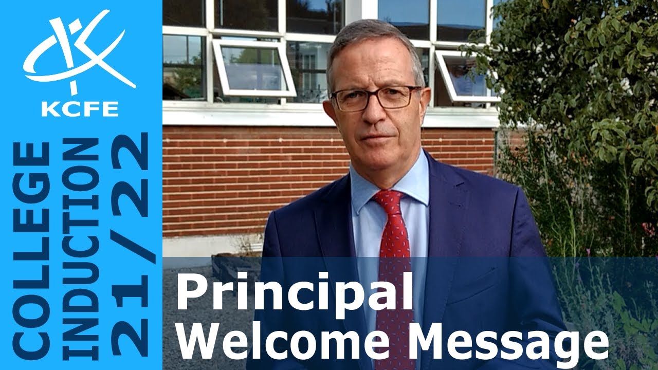 KCFE Principal Welcome Message 2021
