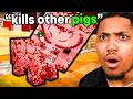 Minecraft But PIGS ARE DEMONS😳