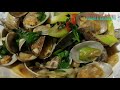 HOW TO COOK STIR FRY CLAMS in BUTTER GARLIC